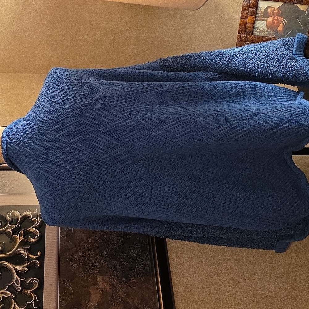 FREE PEOPLE Cuddle Up Pullover Size Large Pullover Sweater Soft & Warm EUC - Picture 7 of 16